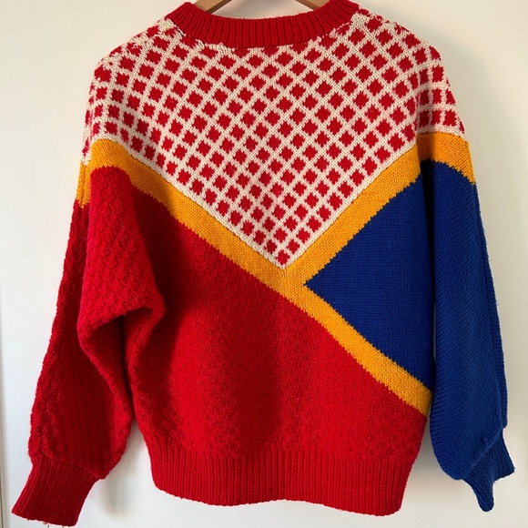 Authentic Vintage handknitted jersey - Picture 2 of 8